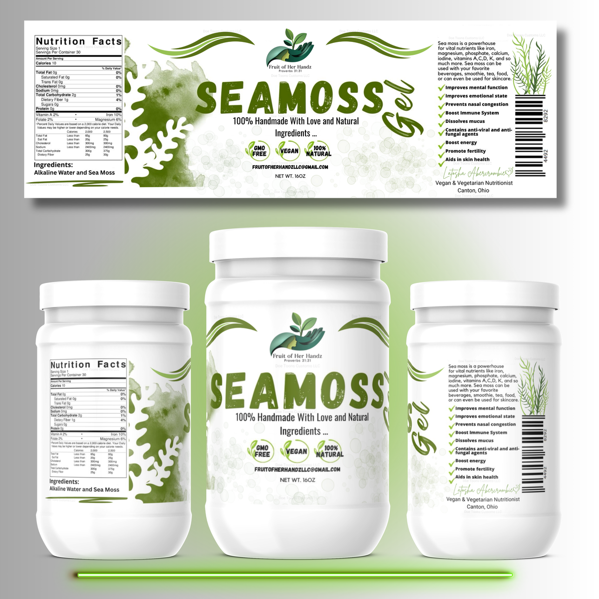 Custom Design Label 2