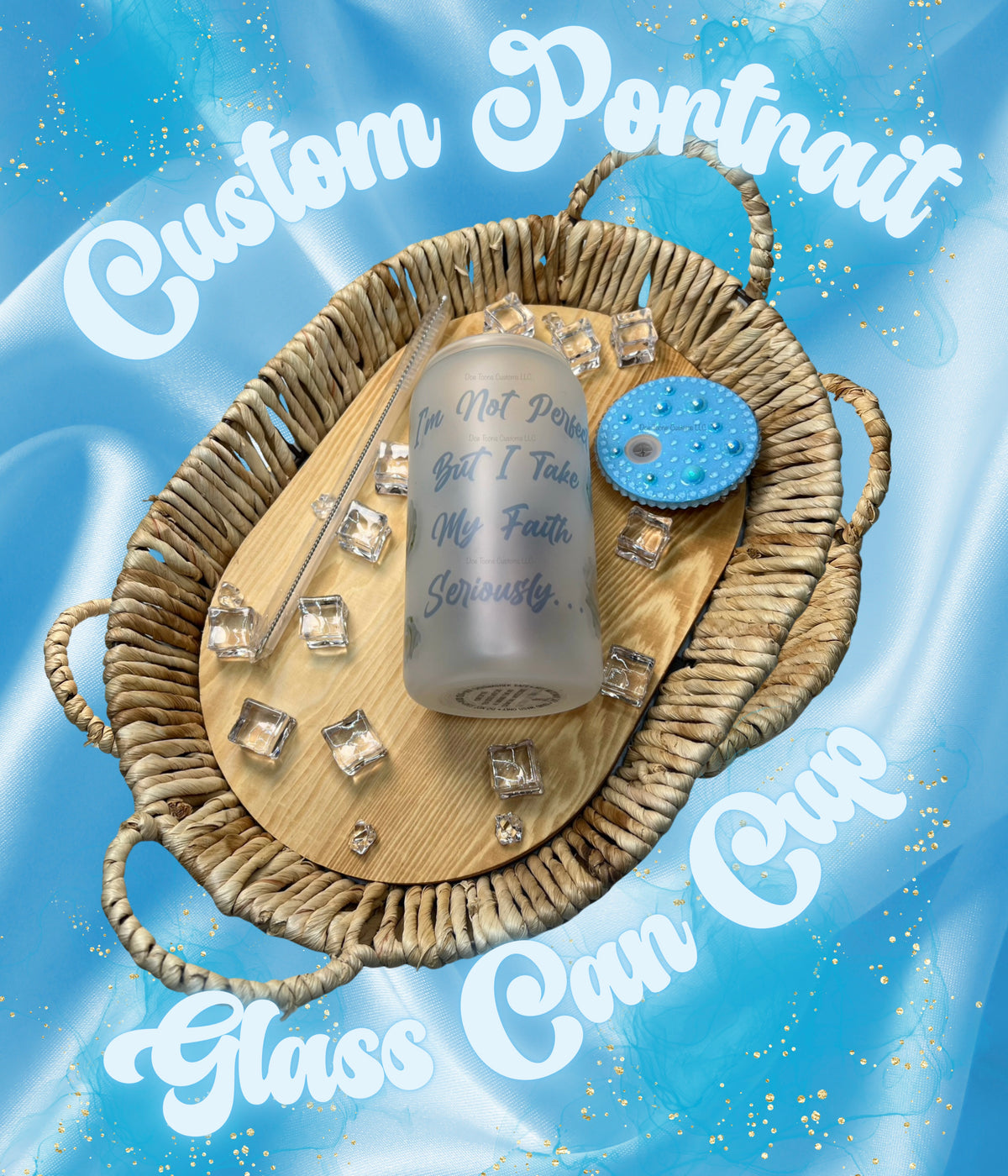 Portrait Glass Can