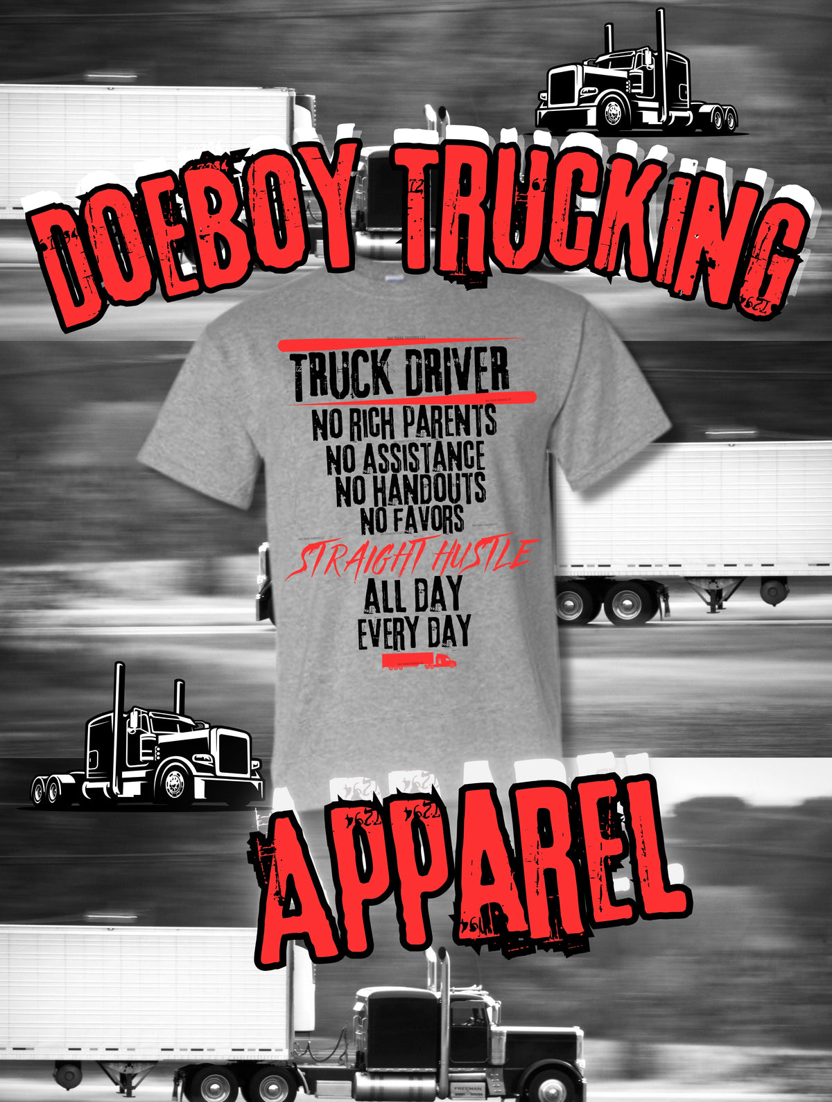 DoeBoy Trucker T-Shirt…