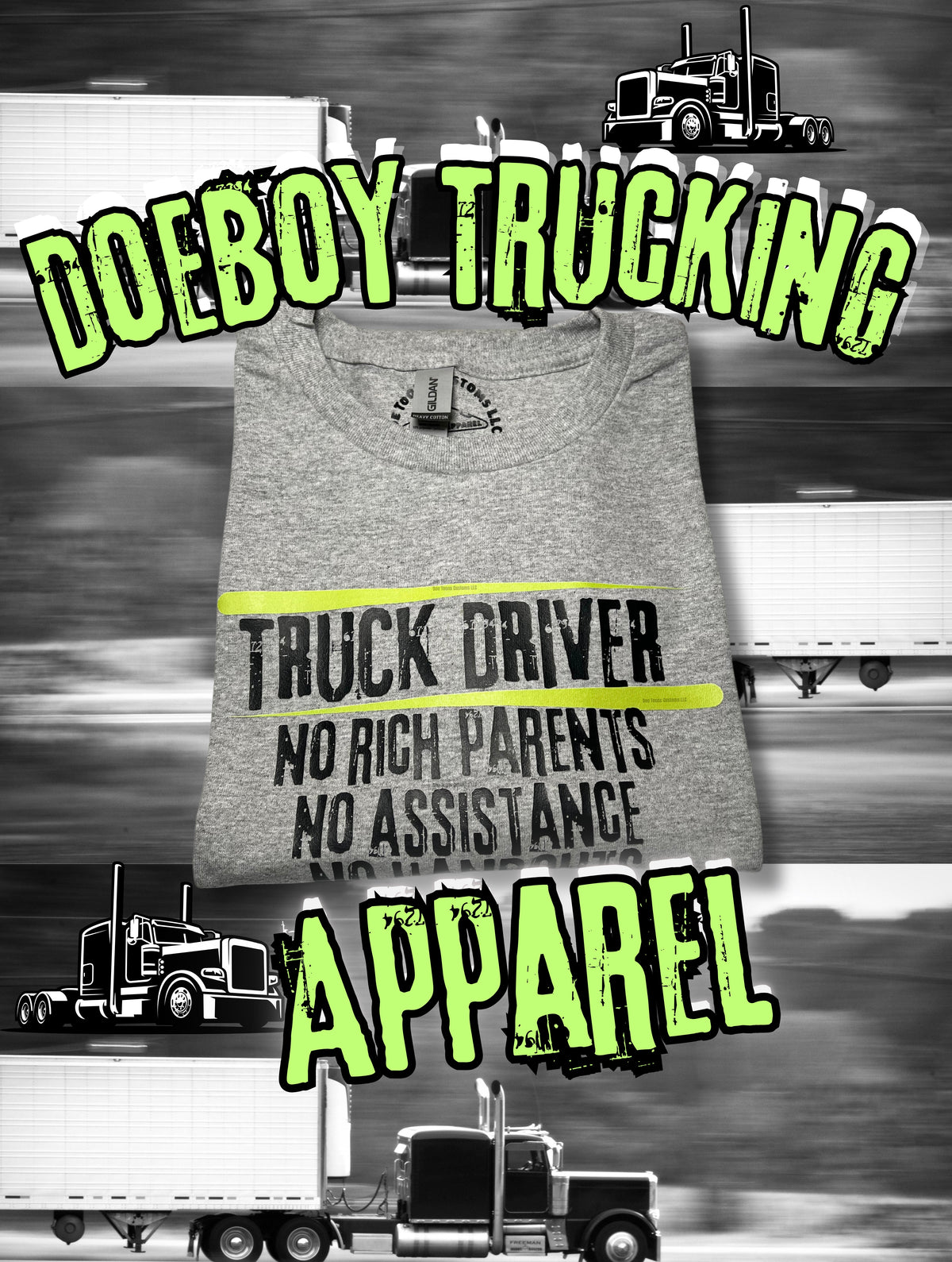 DoeBoy Trucker T-Shirt…