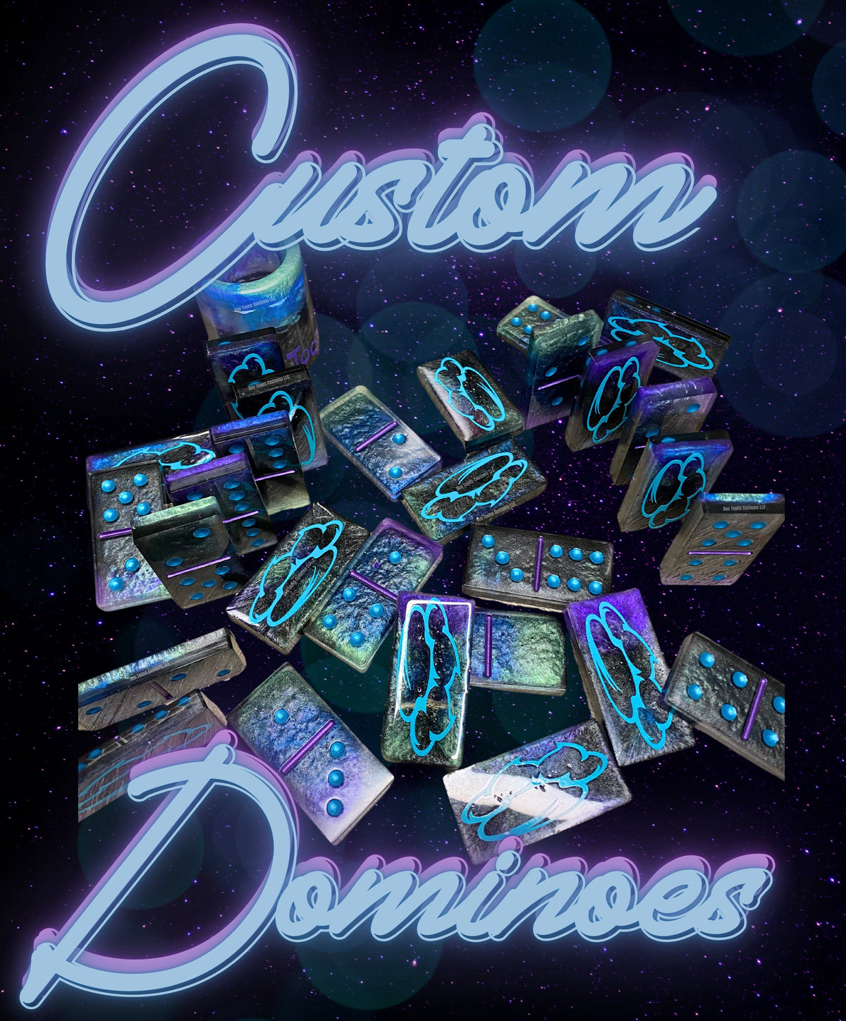 Custom Dominoes Set