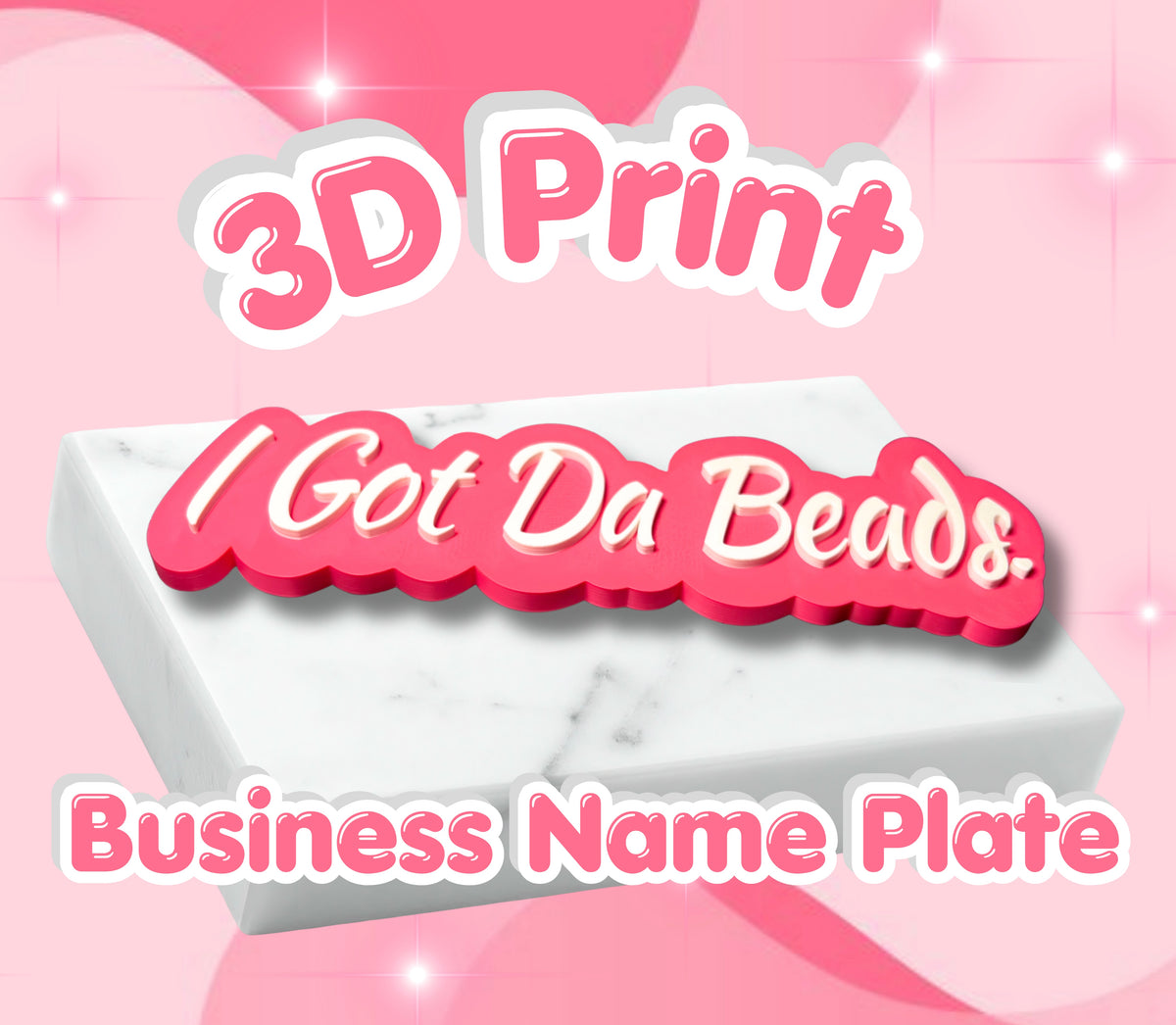 Business Name Plate
