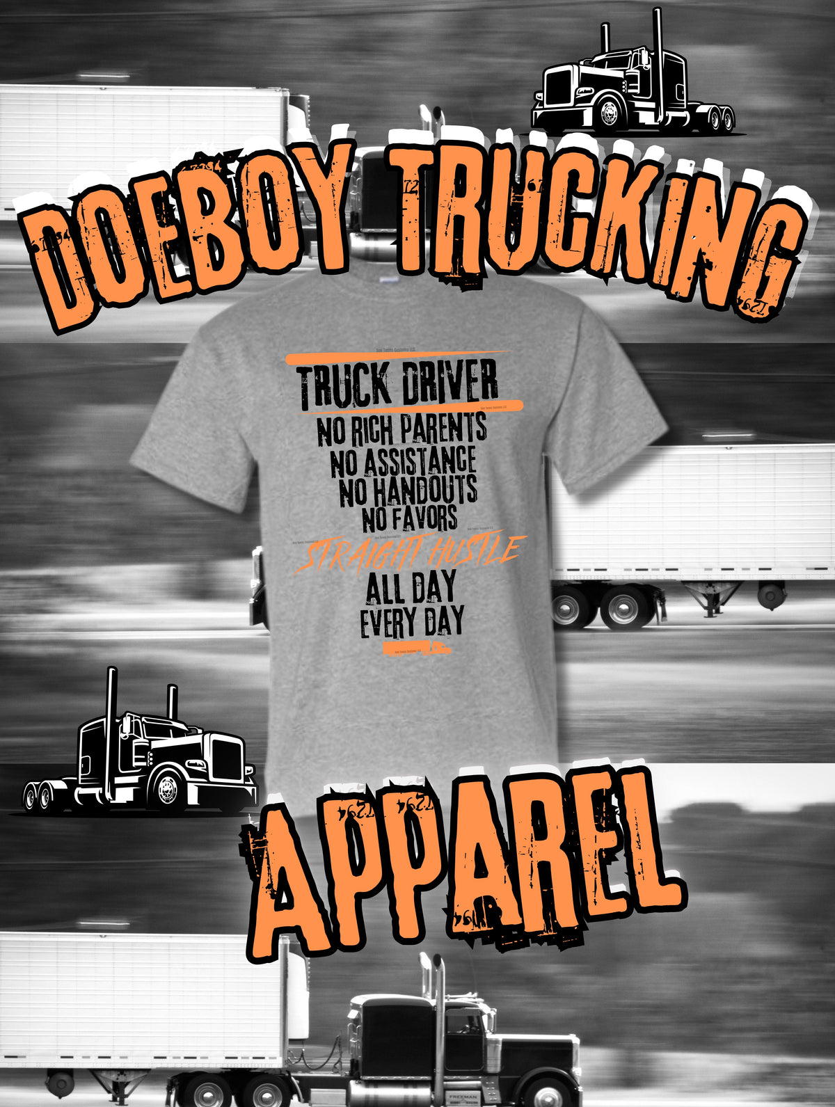 DoeBoy Trucker T-Shirt…