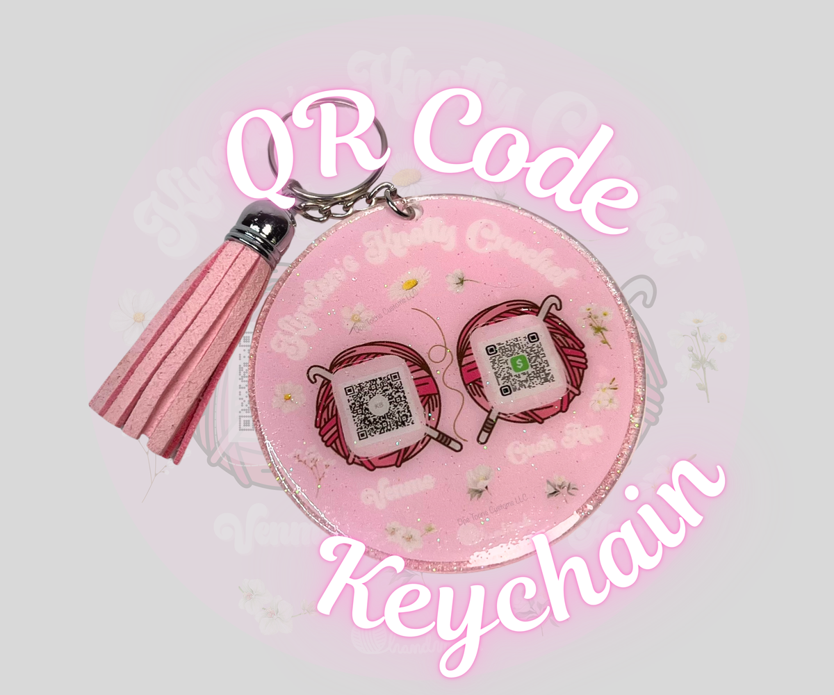 QR Code Keychain