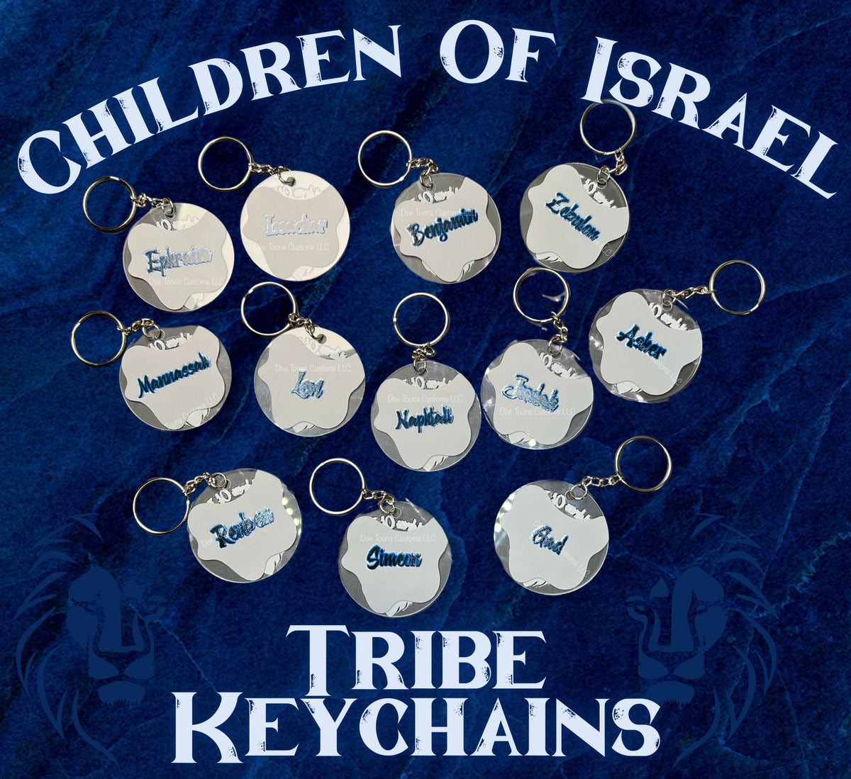 Children Of Israel Keychain