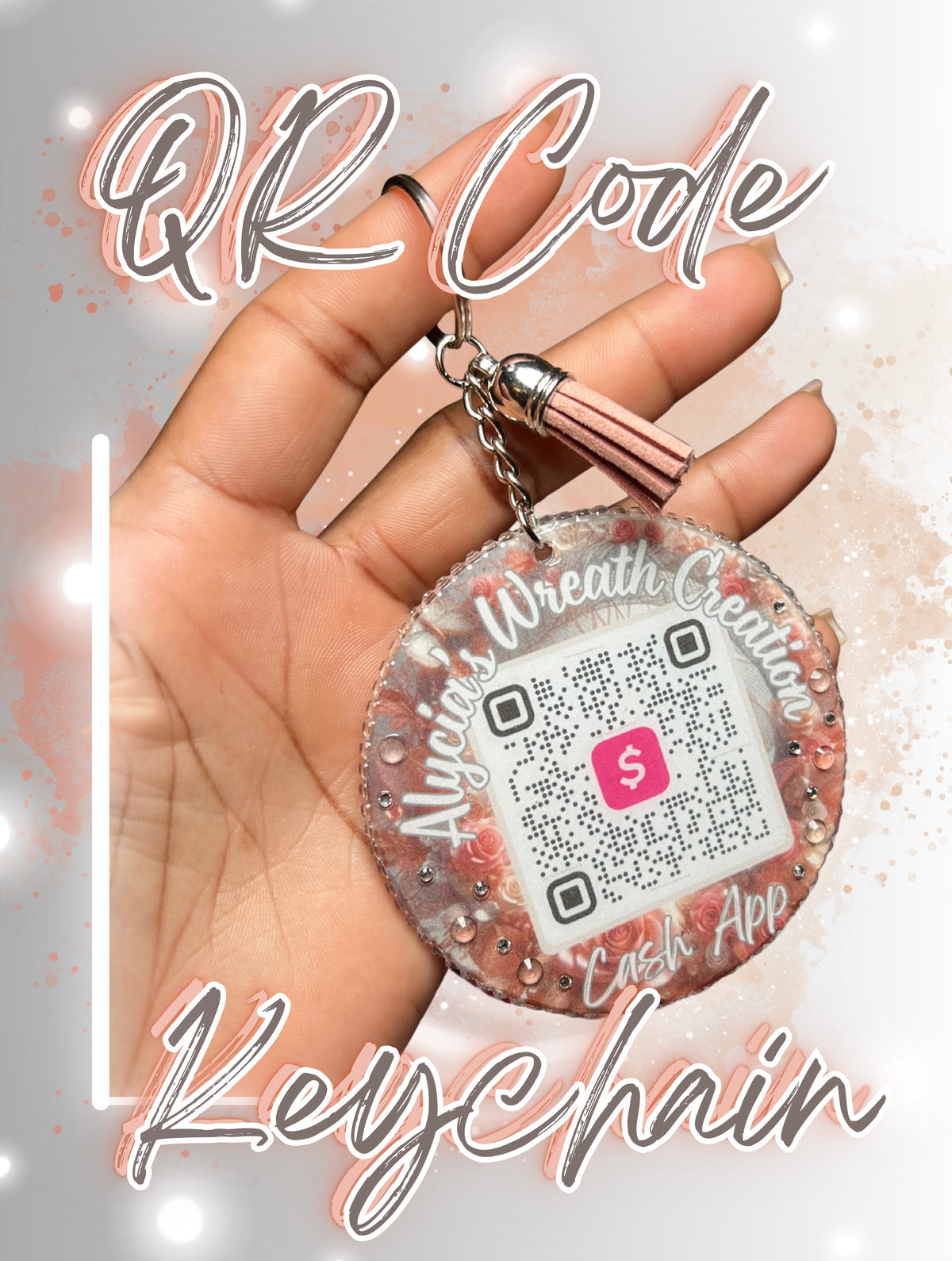 QR Code Keychain
