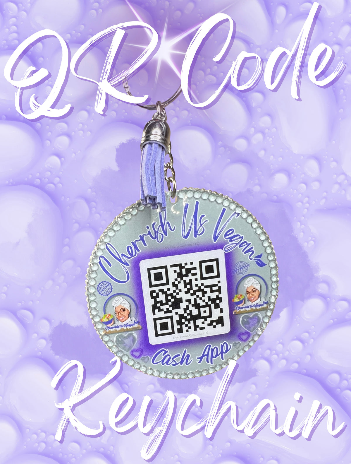 QR Code Keychain