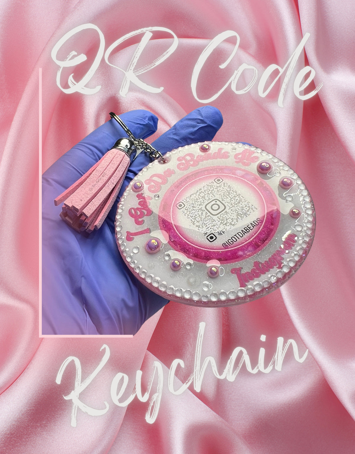QR Code Keychain