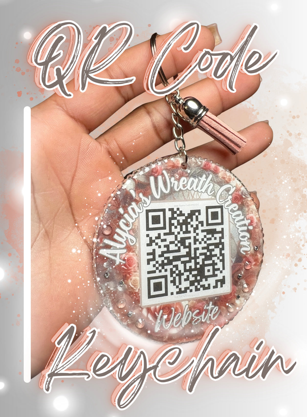 QR Code Keychain