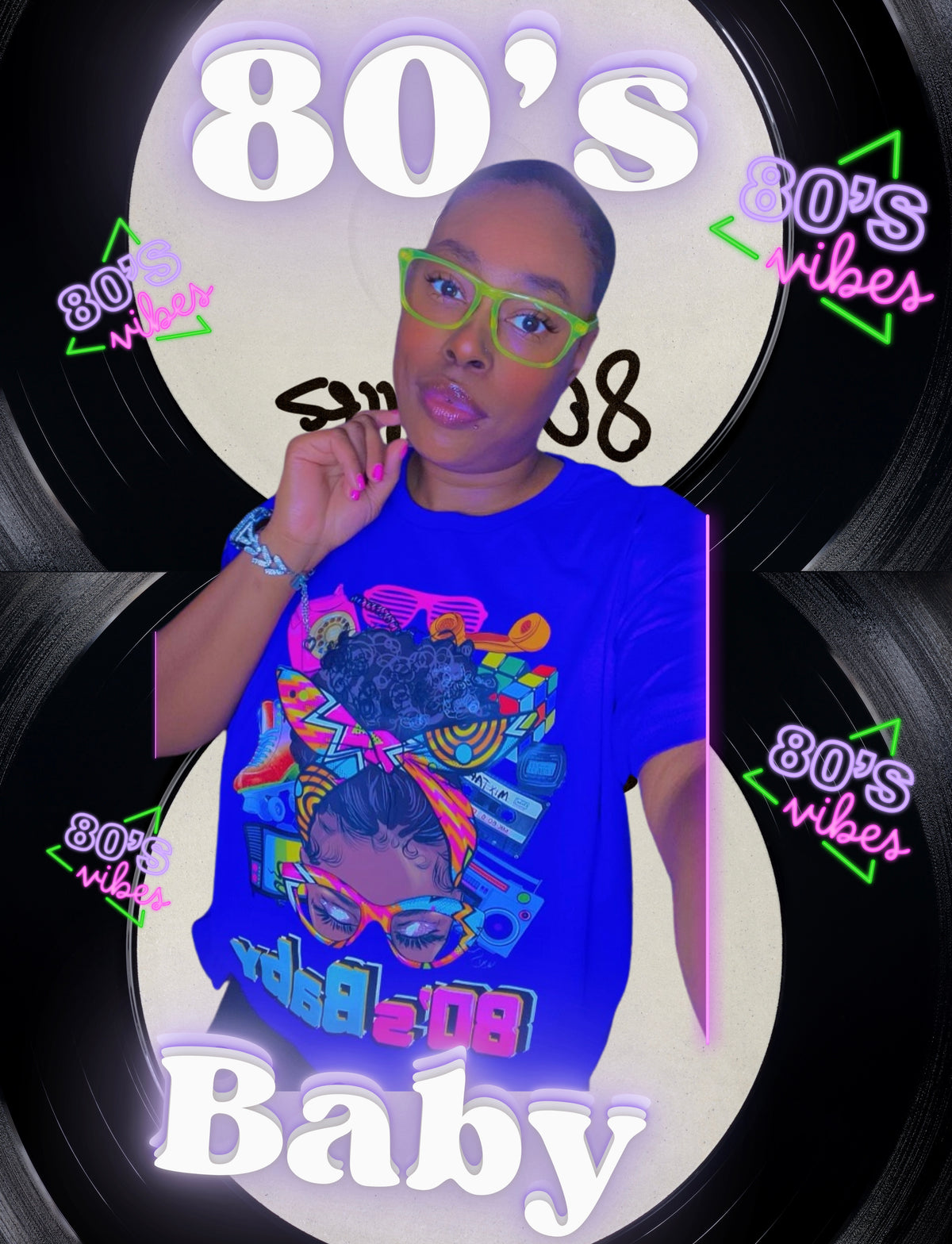 80’s Baby Oversized Tee