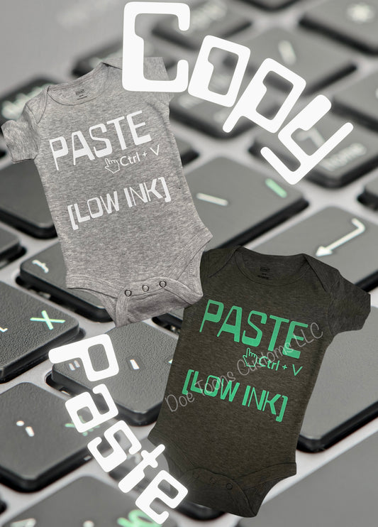 Customizable Glow In The Dark Baby Onesie