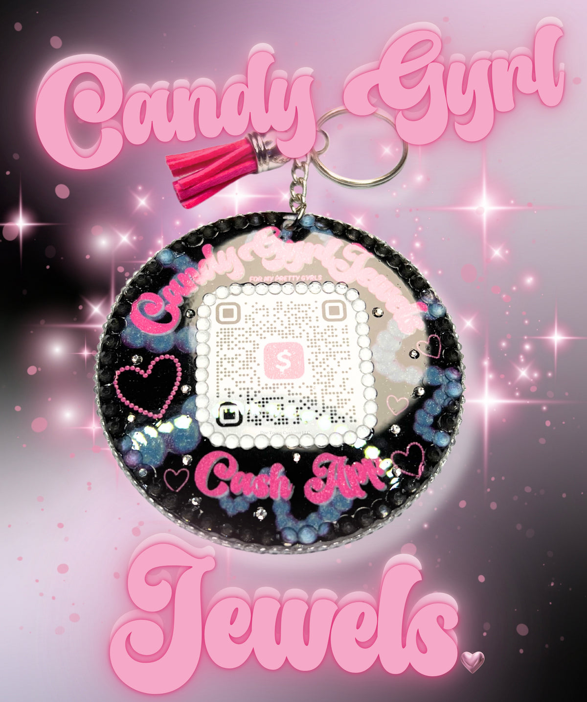 QR Code Keychain