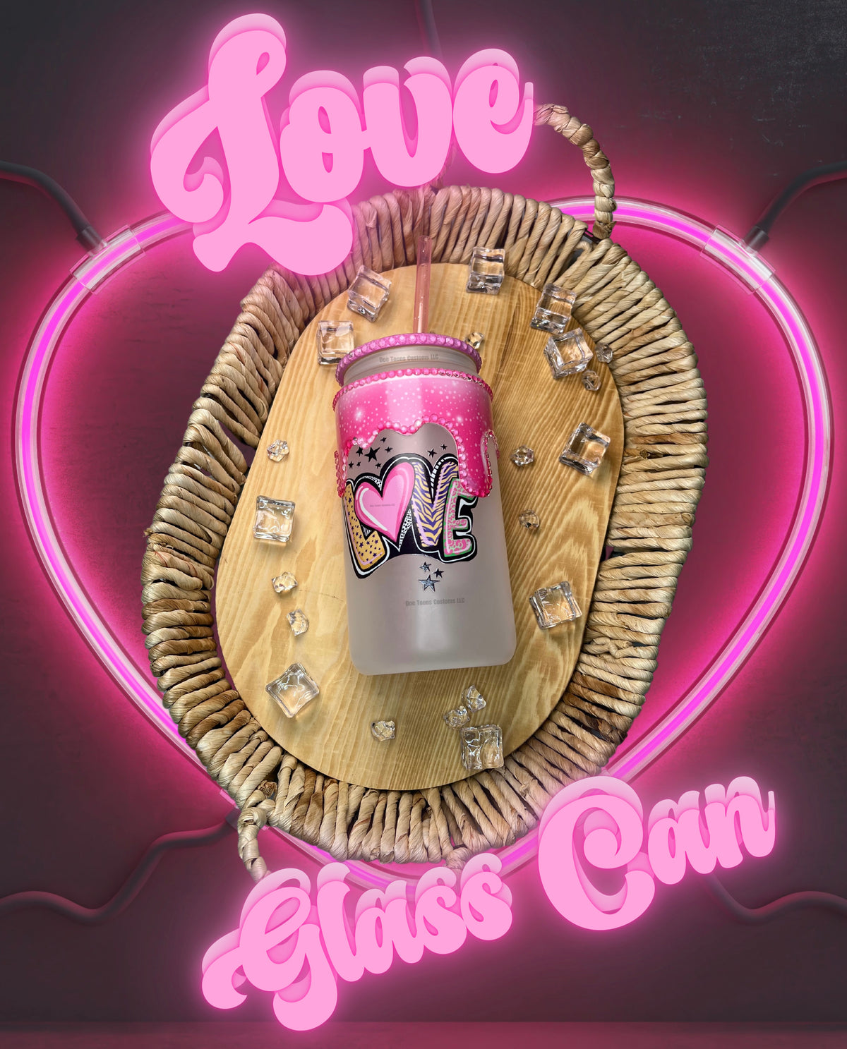 Love Glass Can Cup