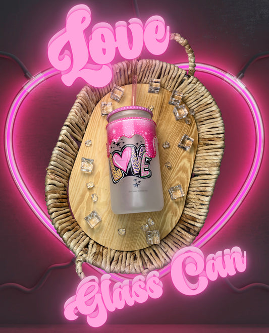 Love Glass Can Cup