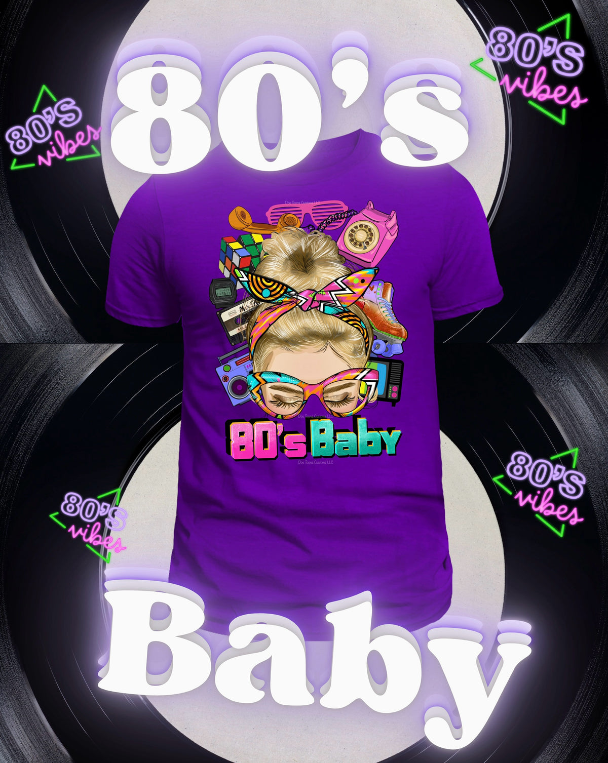 80’s Baby Oversized Tee