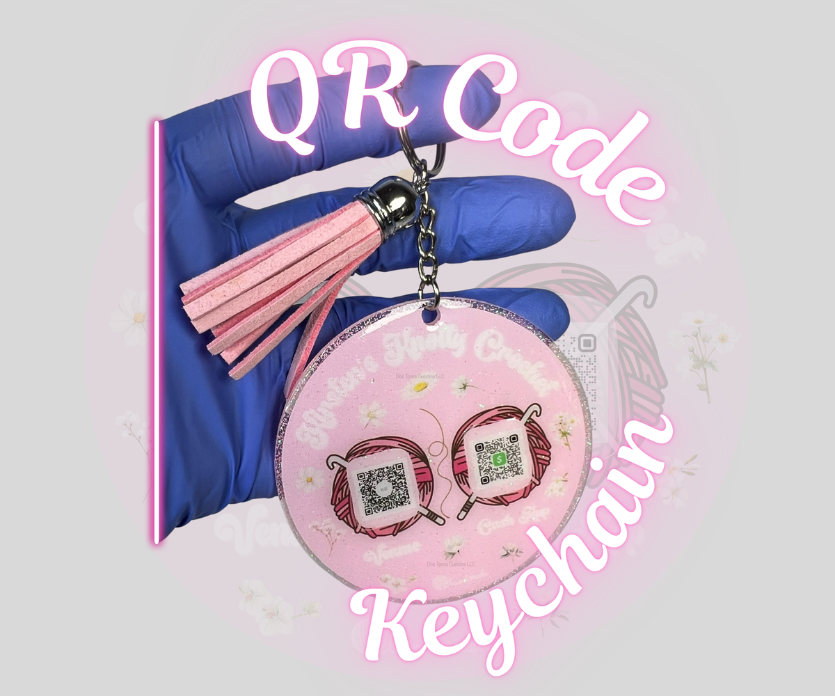 QR Code Keychain