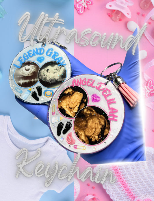Baby Ultrasound Keychains