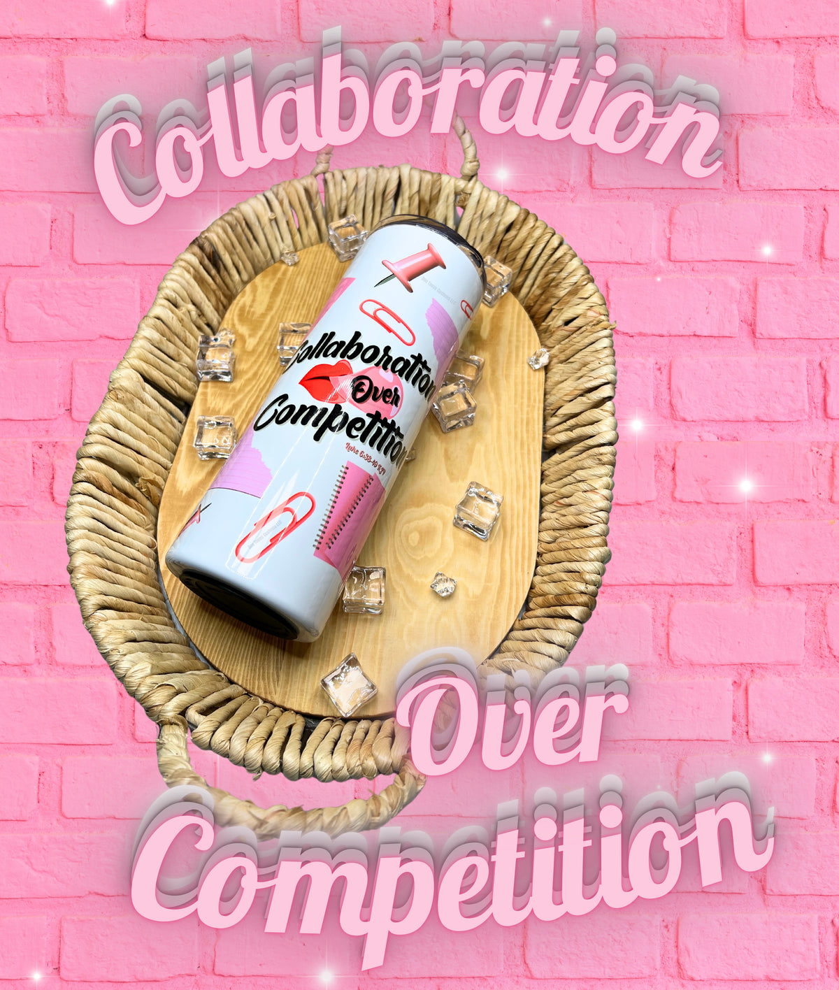 Collaboration Over Competition Tumbler Luke 6:38-49 KJV
