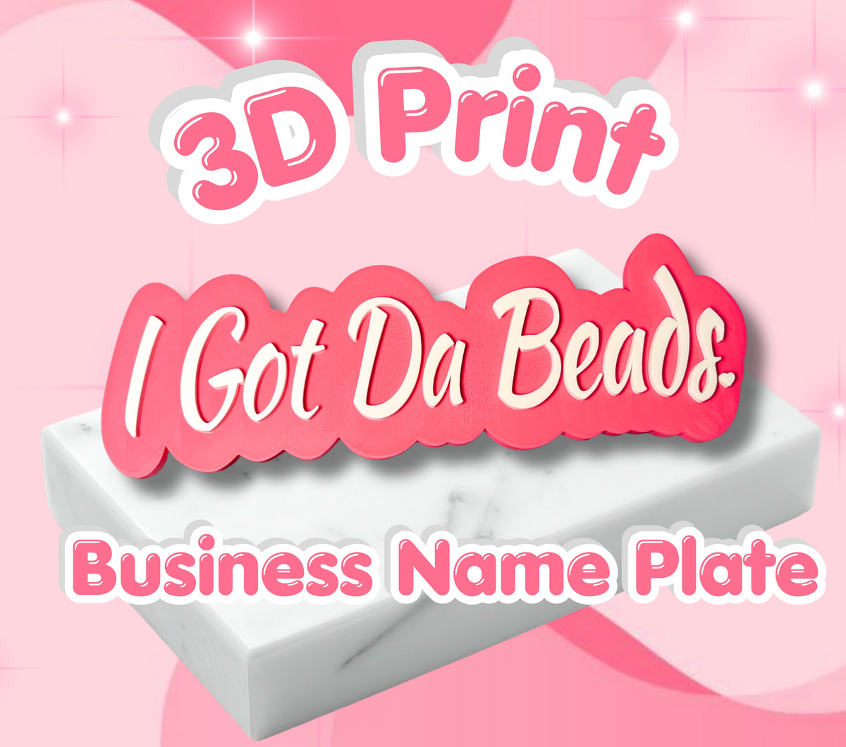 Business Name Plate