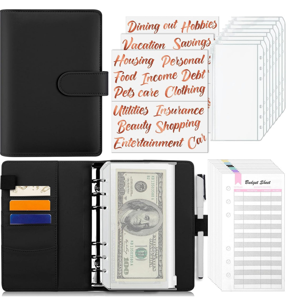 Custom Budget Binder