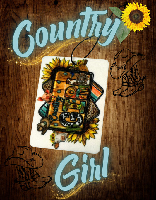Country Girl Air Freshener