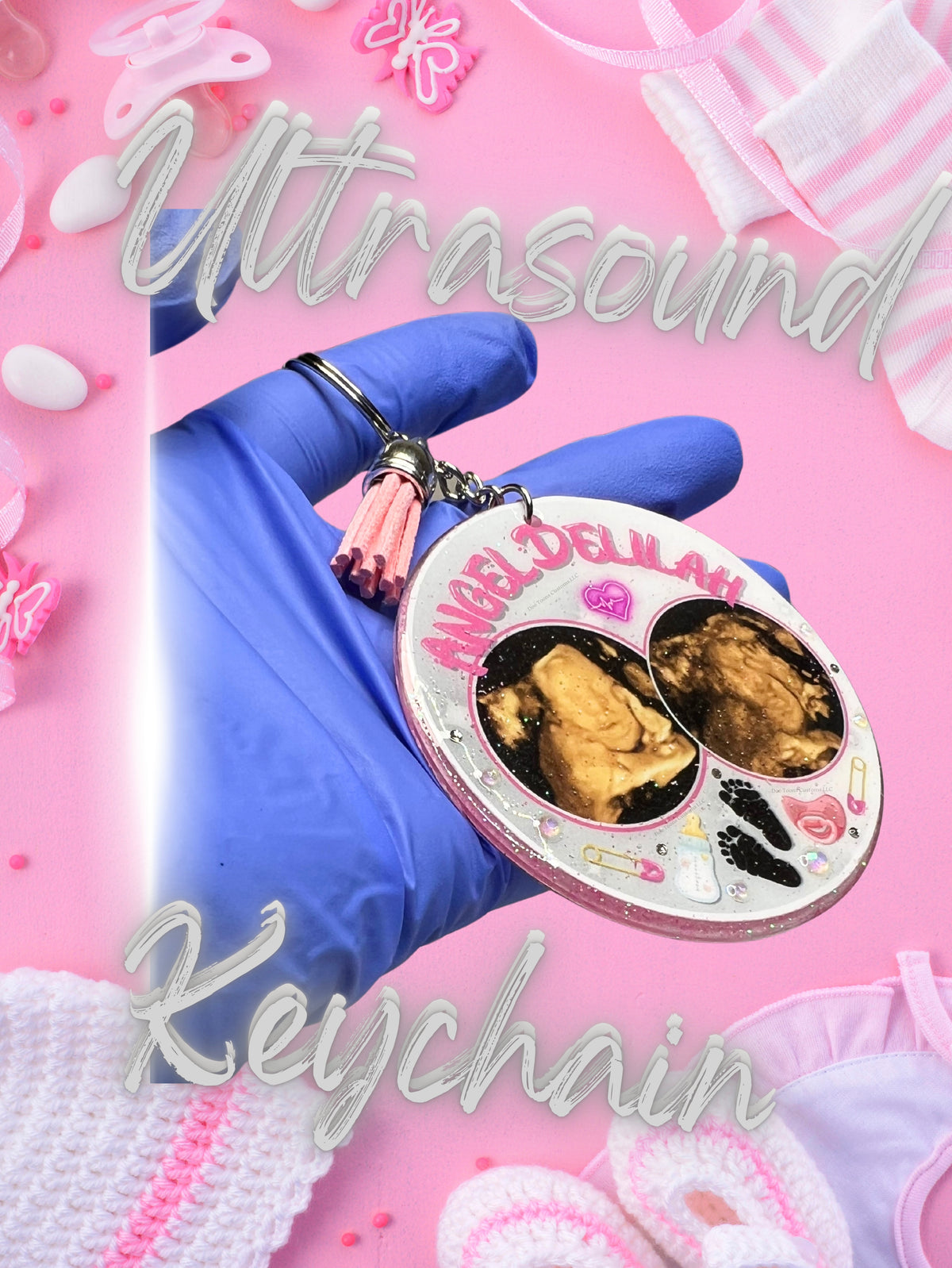 Baby Ultrasound Keychains