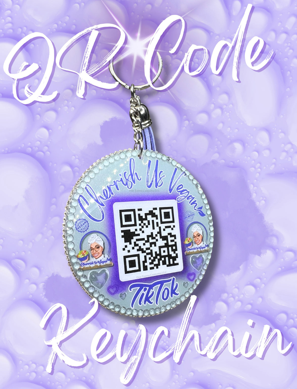 QR Code Keychain