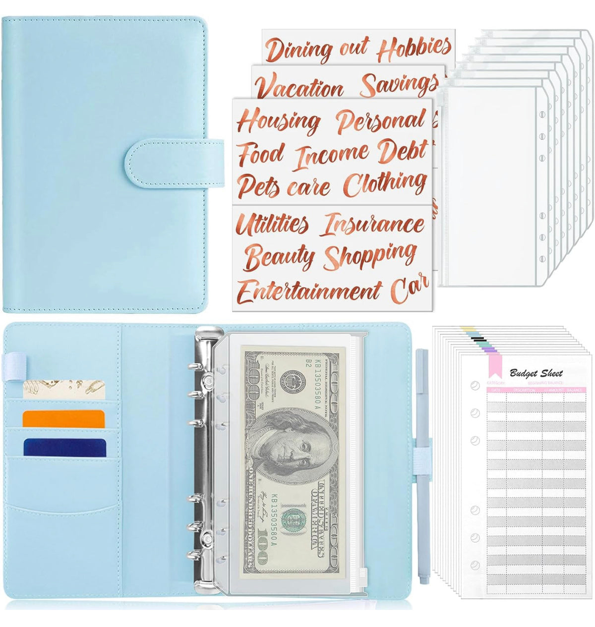 Custom Budget Binder