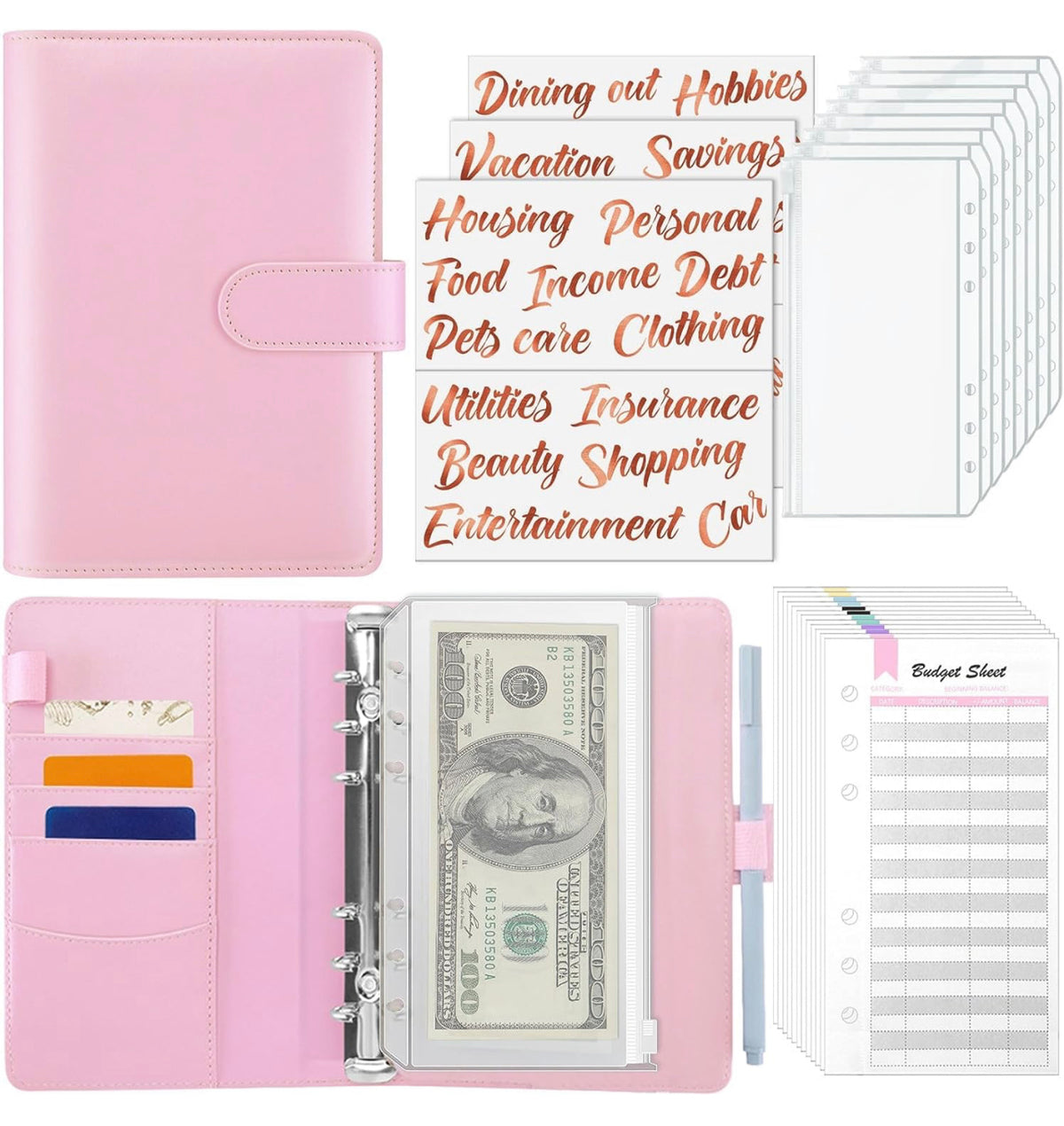 Custom Budget Binder