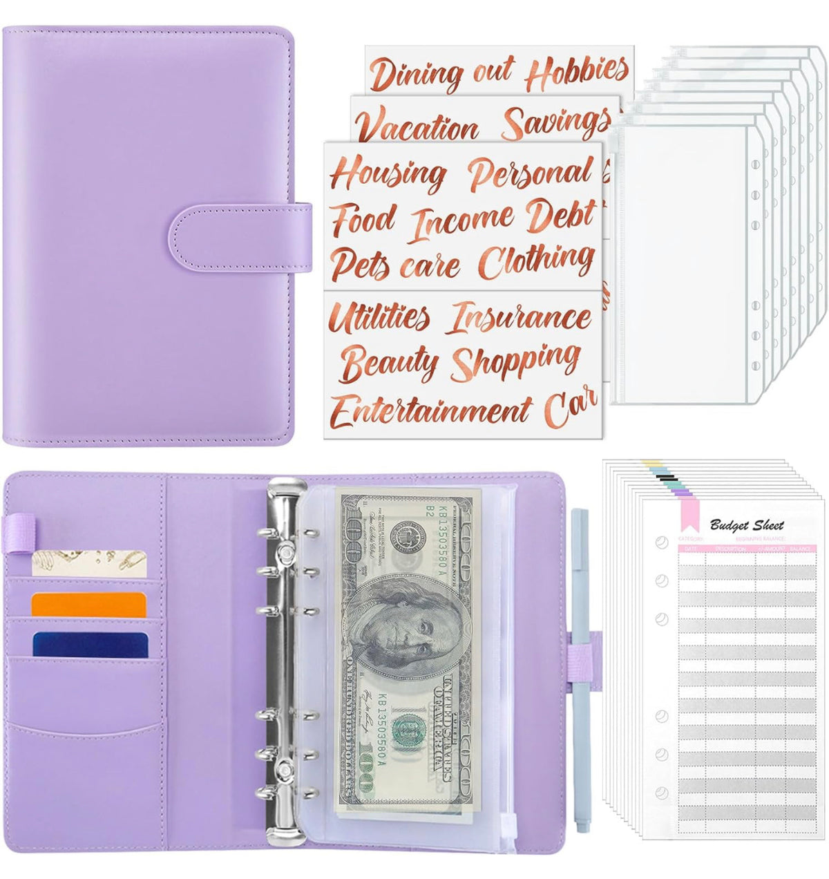 Custom Budget Binder