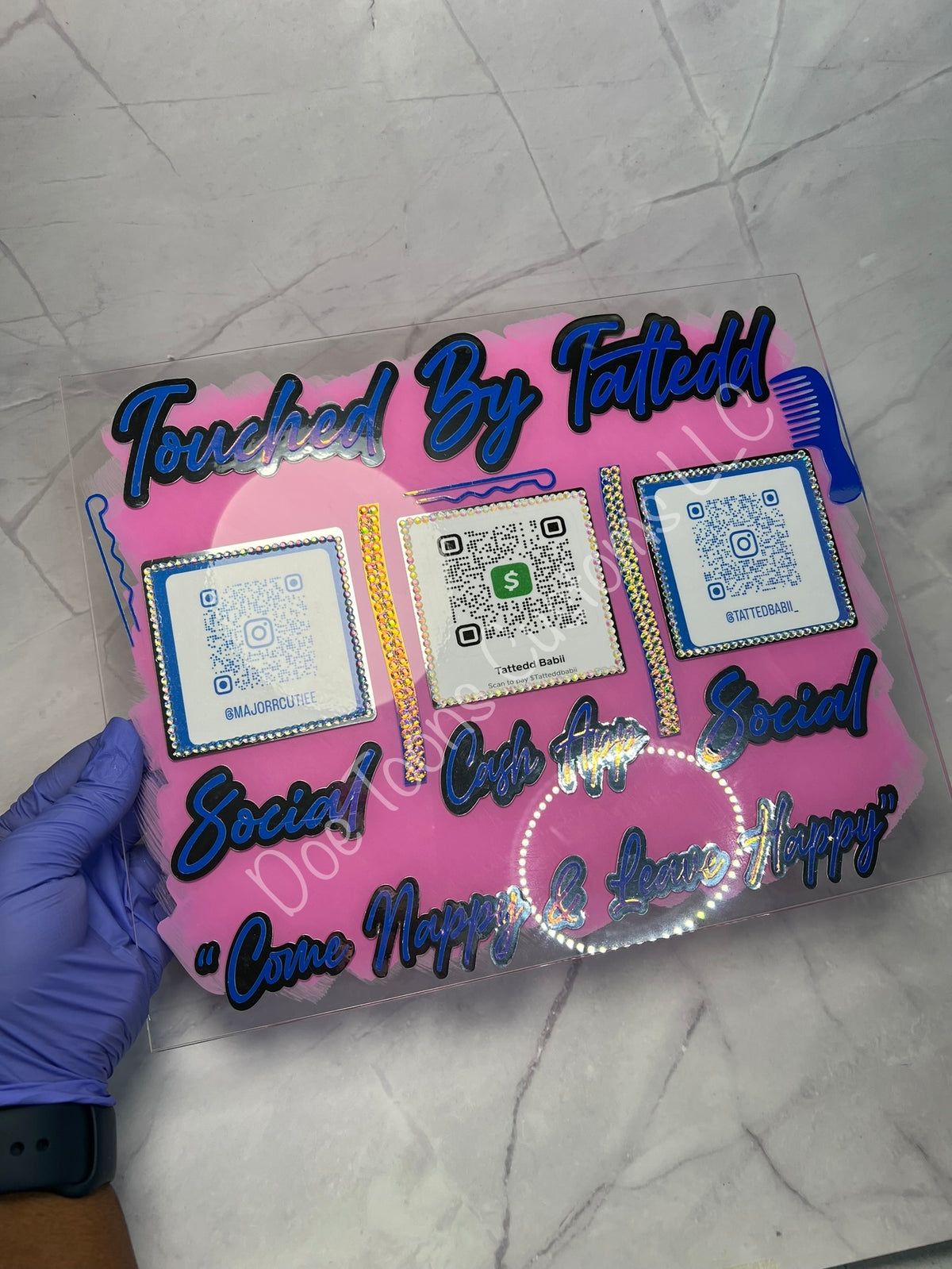 QR Code Plaque